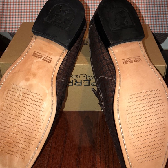 Stacy Adams 24875 Men’s Black/Brown Leather - Picture 5 of 8